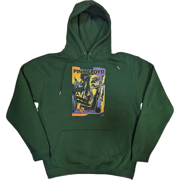 Pink Floyd - Felpa Con Cappuccio "Knebworth Live"" Per Uomo/Donna Unisex RO9245 (S) (Verde)"-image