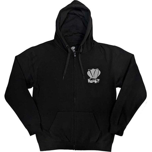 No Doubt - Felpa Con Cappuccio Con Zip A Tutta Lunghezza Per Uomo/Donna Unisex RO9672 (S) (Nero)-image