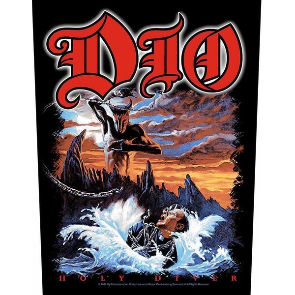 Dio - Toppa "Holy Diver"" RO11052 (Taglia Unica) (Multicolore)"-image