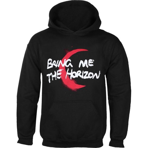 Bring Me The Horizon - Felpa Con Cappuccio "Lost"" Per Uomo/Donna Unisex RO8766 (L) (Nero)"-image