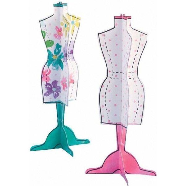 Unique Party - Decorazione Di Carta In Confezione Da 2 Pezzi SG35614 (Taglia Unica) (Bianco/Rosa/Verde)-image