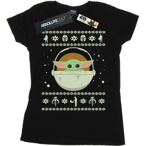 Star Wars - Maglietta "The Mandalorian The Child"" Da Donna BI42957 (Xxl) (Nero)"-image