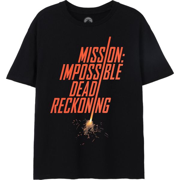 Mission: Impossible Dead Reckoning - Maglietta Da Uomo NS8277 (S) (Nero)-image