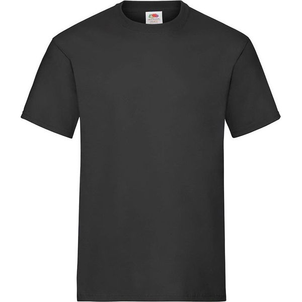 Fruit Of The Loom - Maglietta Per Bambini/Donne Unisex RW10157 (Xxl) (Schwarz)-image