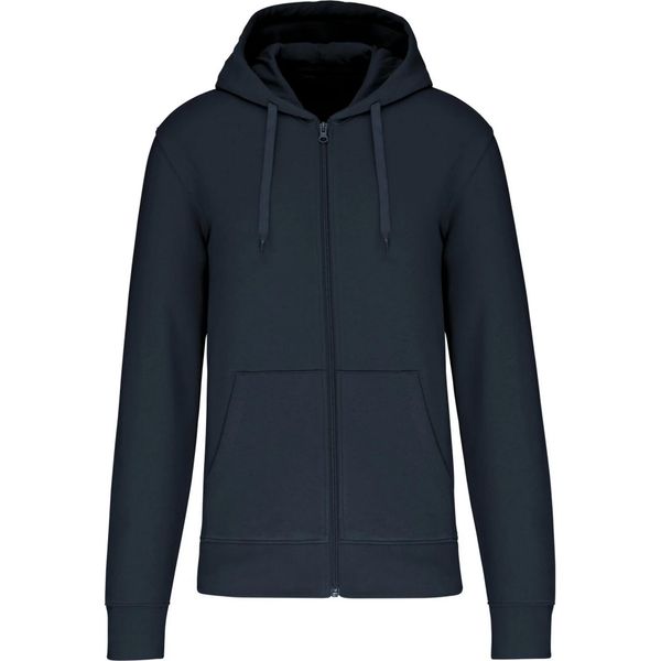Kariban - Felpa Con Cappuccio E Zip Integrale Da Uomo PC6976 (Xs) (Blu Navy)-image