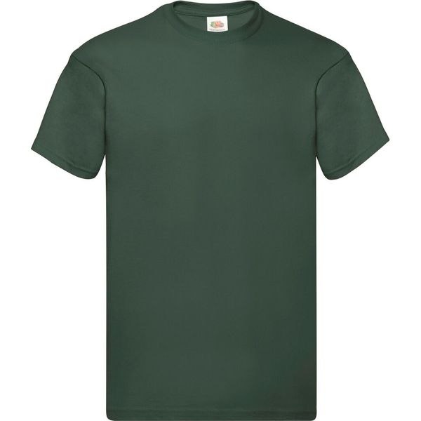 Fruit Of The Loom - Maglietta "Original"" Da Uomo RW9904 (L) (Verde Bottiglia)"-image