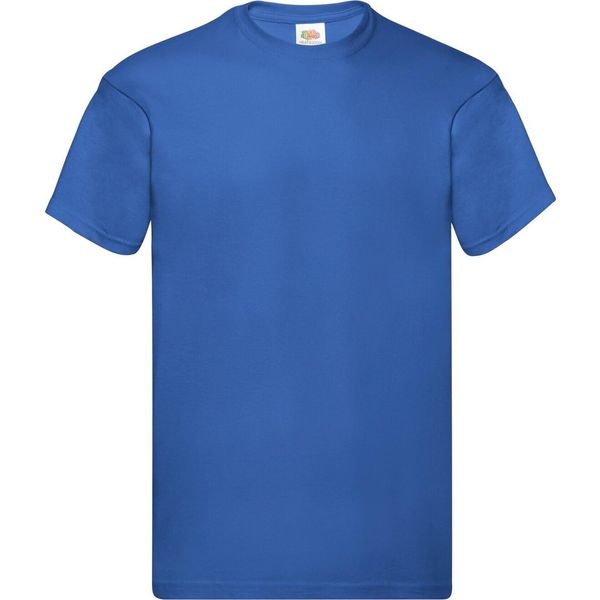 Fruit Of The Loom - Maglietta "Original"" Da Uomo RW9904 (S) (Blu Reale)"-image