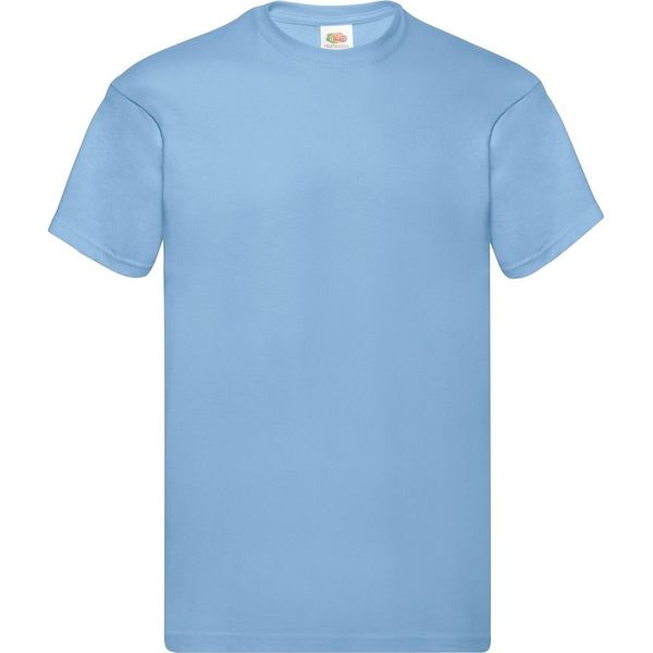 Fruit Of The Loom - Maglietta "Original"" Da Uomo RW9904 (L) (Blu)"-image