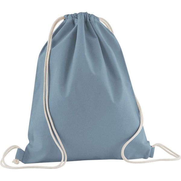 Westford Mill - Borsa Da Ginnastica In Cotonelogico RW9875 (Taglia Unica) (Blu)-image