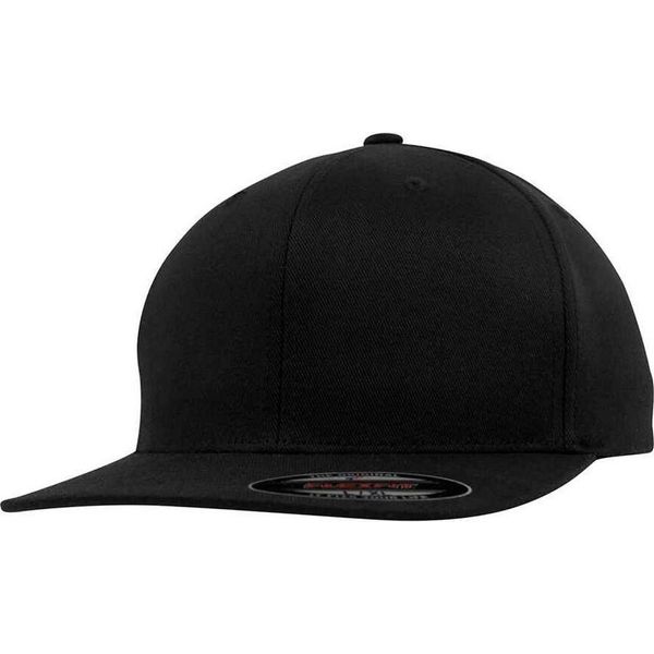 Flexfit - Cappello Da Baseball Con Visiera Piatta PC7179 (S-M) (Nero)-image