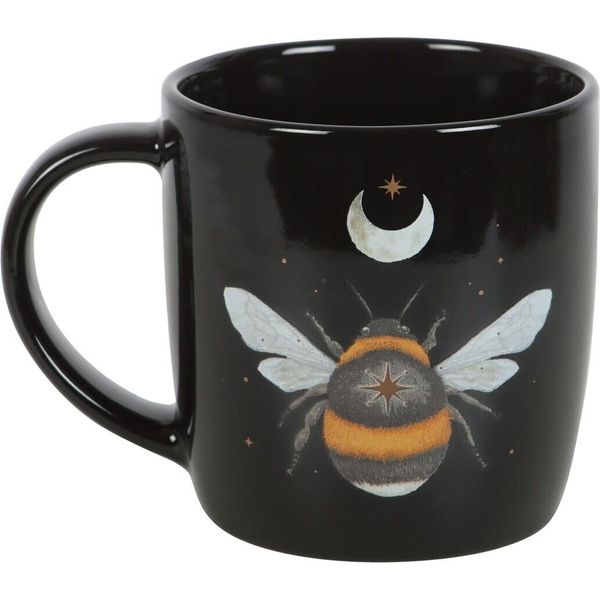 Something Different - Tazza Da Caffè, Wild Bee SD5814 (Taglia Unica) (Nero/Bianco)-image