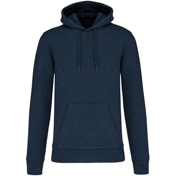 Kariban - Felpa Con Cappuccio Da Uomo PC7328 (Xl) (Blu Scuro Screziato)-image