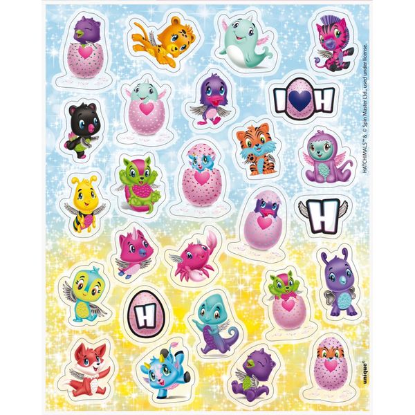 Hatchimals - Foglia Con Adesivi Confezione Da 4 SG35404 (Taglia Unica) (Colorato)-image