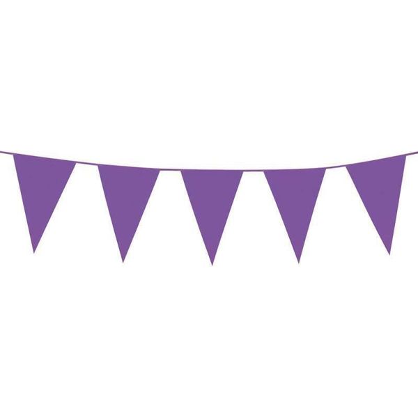 Boland - Ghirlanda - Bandiere Mini SG35550 (Taglia Unica) (Viola)-image