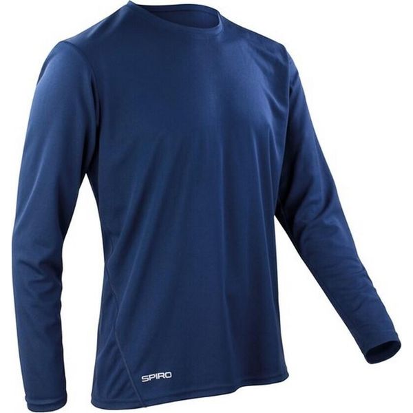 Spiro - T-Shirt "Performance"" Da Uomo A Manica Lunga PC7234 (Xl) (Blu Navy)"-image