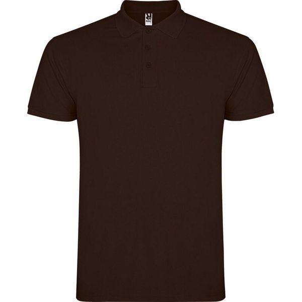 Roly - Polo "Star"" Da Uomo A Maniche Corte PF4346 (3XL) (Cioccolato)"-image