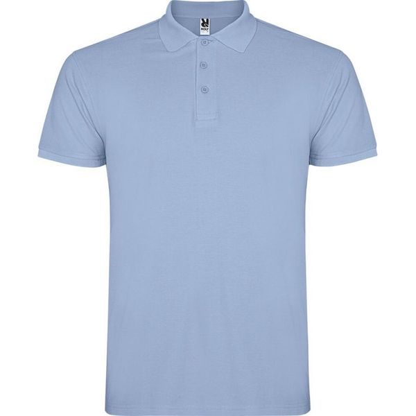 Roly - Polo "Star"" Da Uomo A Maniche Corte PF4346 (S) (Azzurro)"-image