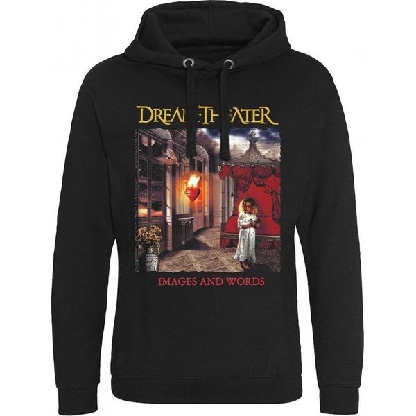 Dream Theater - Felpa Con Cappuccio "Images And Words"" Per Uomo/Donna Unisex PH244 (S) (Nero)"-image