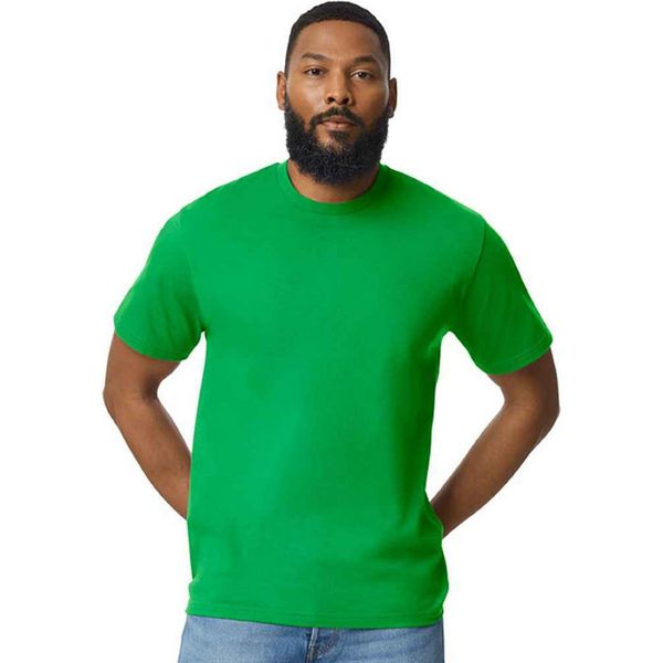 Gildan - Maglietta Soft Touch Da Uomo PC5346 (Xxl) (Verde Irlandese)-image