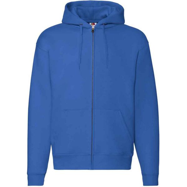 Fruit Of The Loom - Felpa Con Cappuccio "Premium"" Per Uomo/Donna Unisex PC5444 (L) (Blu Reale)"-image