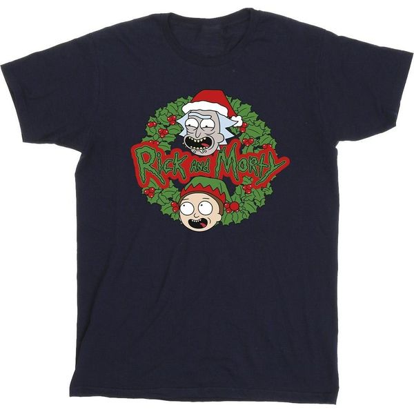 Rick And Morty - Maglietta Da Uomo BI44589 (Xxl) (Blu Navy)-image