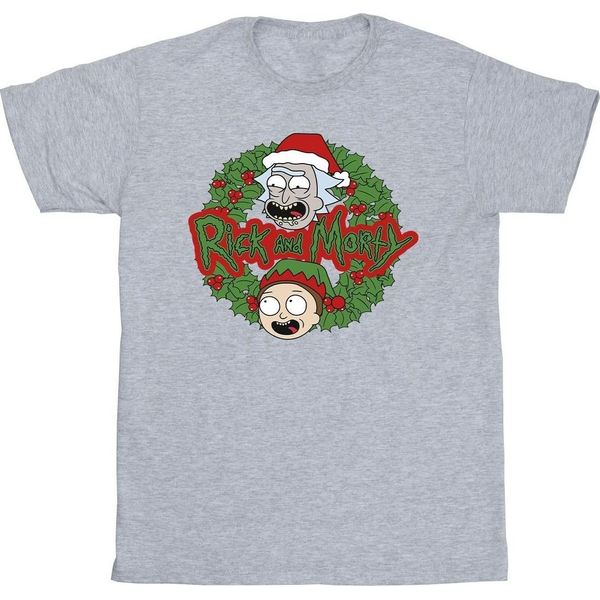 Rick And Morty - Maglietta Da Uomo BI44589 (3XL) (Grigio)-image
