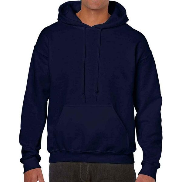 Gildan - Felpa Con Cappuccio Per Uomo/Donna Unisex PC5599 (M) (Blu Navy)-image