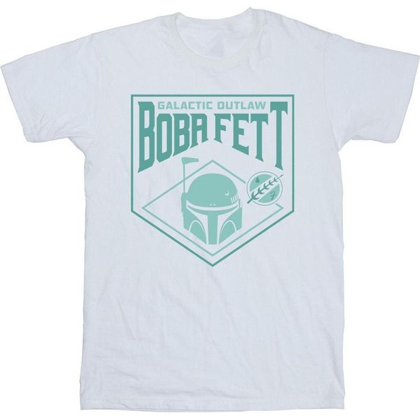 Star Wars - Maglietta "The Book Of Boba Fett Galactic"" Da Uomo BI44904 (3XL) (Bianco)"-image