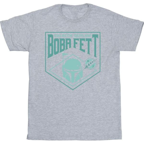 Star Wars - Maglietta "The Book Of Boba Fett Galactic"" Da Uomo BI44904 (Xl) (Grigio)"-image