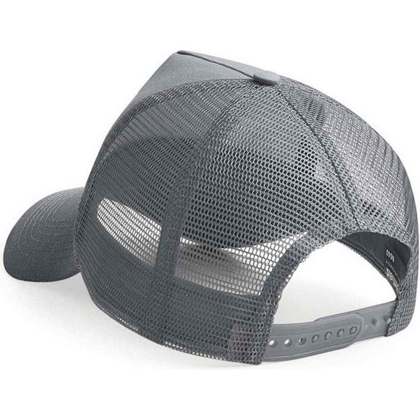 Beechfield - Cappello Trucker Snapback Per Uomini/Donne Unisex PC5762 (Taglia Unica) (Grigio Grafite)-image