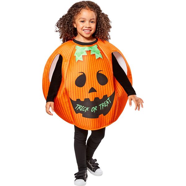 Bristol Novelty - Costume Halloween - Bambini BN6113 (104) (Arancione/Nero/Verde)-image