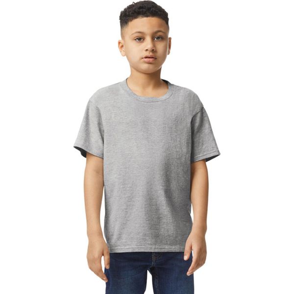 Gildan - Maglietta Leggera Per Bambini PC7468 (116) (Grigio Sport)-image