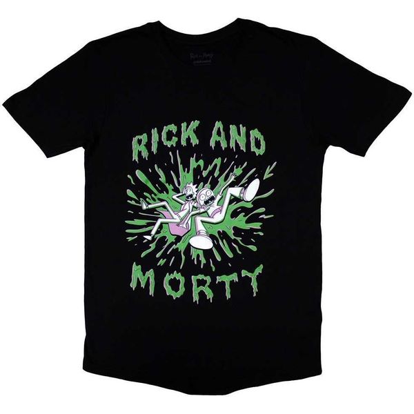 Rick And Morty - T-Shirt Uomo/Donna Unisex RO11271 (M) (Nero)-image