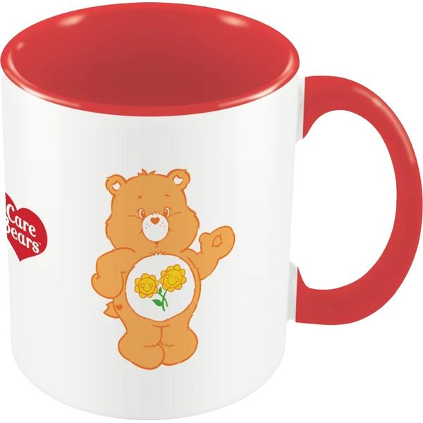 Care Bears - Tazza Da Caffè "Friend Bear"", Bicolore PM10829 (Taglia Unica) (Arancione/Bianco/Rosso)"-image