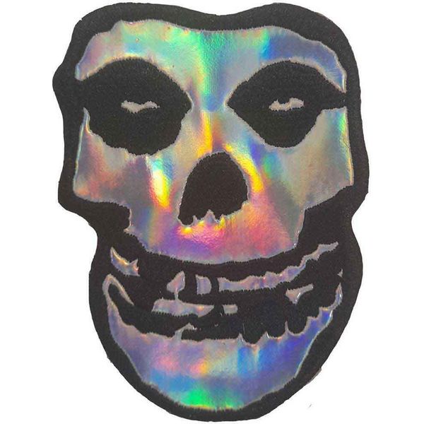 Misfits - Teschio - Toppa "Sonic Silver"" - Poliestere RO11326 (Taglia Unica) (Multicolore)"-image