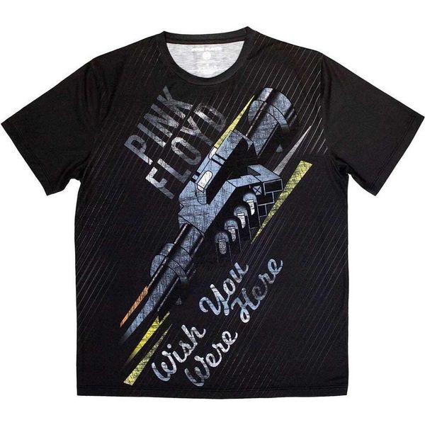 Pink Floyd - Maglietta "Wish You Were Here"" Per Uomo/Donna Unisex RO11391 (S) (Nero)"-image