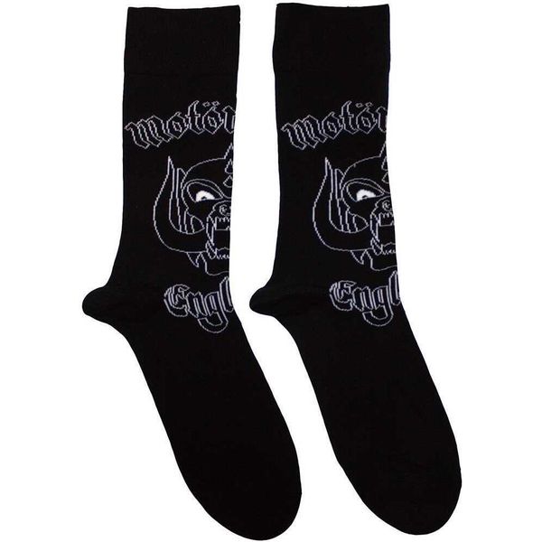 Motorhead - Calzini "England"" Per Uomo/Donna Unisex RO11424 (40,5 Eu - 45,5 Eu) (Nero)"-image