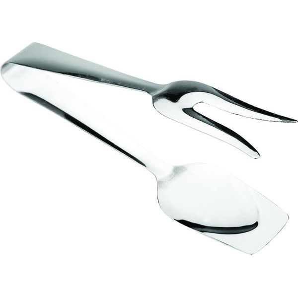 Pinza Per Insalata Ibili-Accesorios, Acciaio Inossidabile, 20 Cm, Argento-image