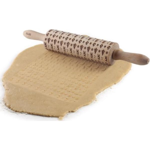 Mattarello Ibili-Noel, Legno, 39,5X5 Cm, Marrone-image