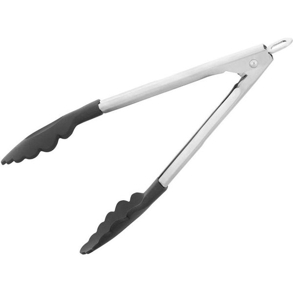Pinza Da Cucina Ibili, Acciaio Inossidabile/Plastica, 30 Cm, Argento-image