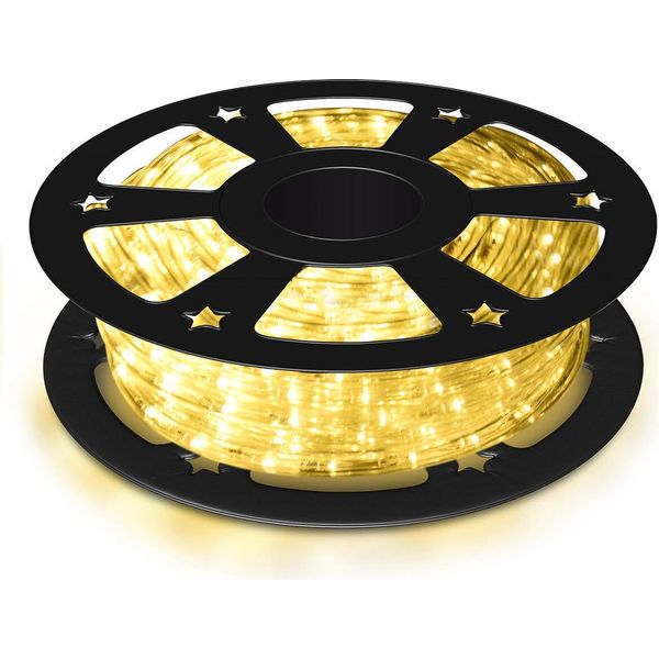 Costway 30 M Di Luci Di Natale A Led Con 1080 Led Decorazione Natalizia Luci Di Natale Bianco Caldo-image