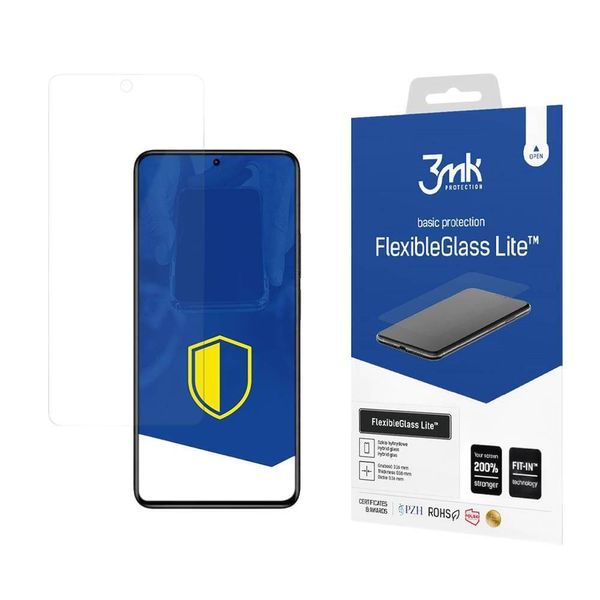 3Mk Display Hybrid Glass Flexibleglass Lite Per Xiaomi Redmi Note 11 Pro+ 5G 0,16Mm 6H-image