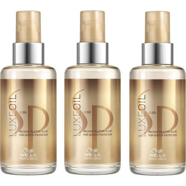 Wella Sp Luxe Olio Elisir Ricostruttivo 3X100Ml-image