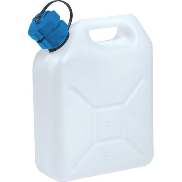 Eda 010510 Na Tanica Per Acqua Eda, 5 Litri, Con Beccuccio, Bianco-image