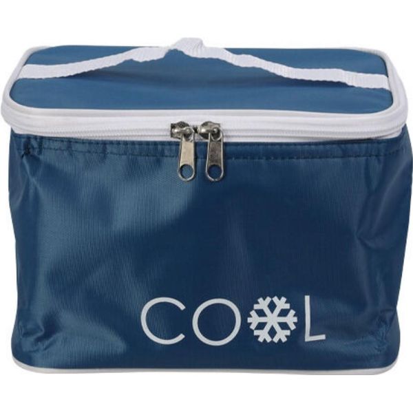 Borsa Termica Excellent Houseware, Poliestere, 21,5X15X15 Cm, 4 L, Blu-image