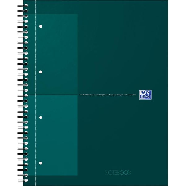 Oxford 400191242 Oxford International Collegeblock Notebook, Din A4+, Kariert-image