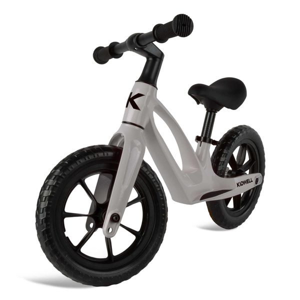Coil Balance Bike, Bicicletta Per Imparare A Camminare, Balance Bike Per Bambini, Balance Bike, Telaio In Lega Di Magnesio, Pneumatici In Schiuma Eva, Peso: 2,8 Kg, Grigio-image