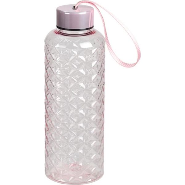 Borraccia Excellent Houseware, Plastica As, 7X20 Cm, 500 Ml, Rosa-image