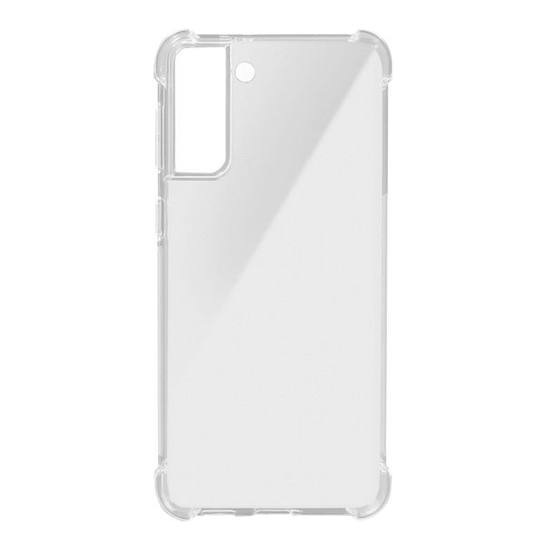 Akashi, Akashi Samsung Galaxy S21 Custodia In Silicone, Antiurto, Trasparente-image