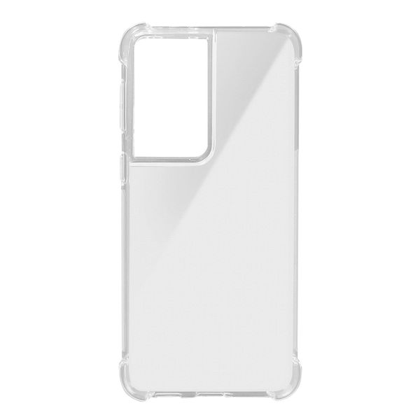 Akashi, Akashi Samsung Galaxy S21 Ultra Custodia In Silicone, Antiurto, Trasparente-image